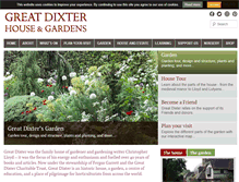 Tablet Screenshot of greatdixter.co.uk